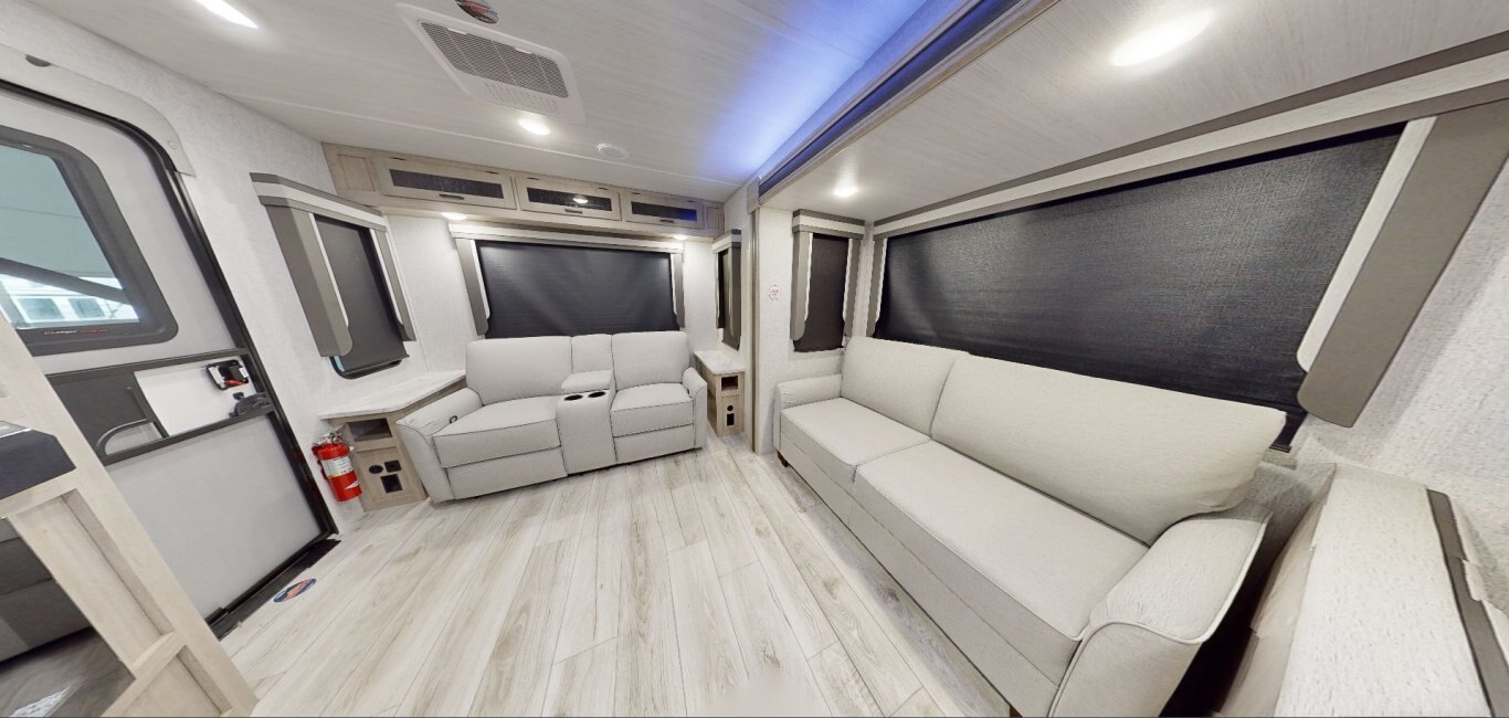 PSC-3500-BG 18 - 22 Galvanized Pontoon Trailer w/ Brakes and Ladder Kit