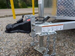 2025 Gator Elite Series 6x12 Galvanized Enclosed