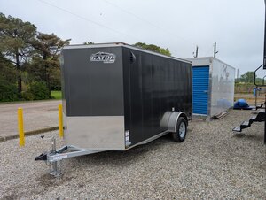 2025 Gator Elite Series 6x12 Galvanized Enclosed