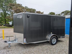 2025 Gator Elite Series 6x12 Galvanized Enclosed