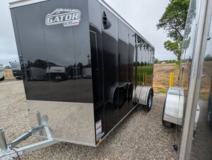 2025 Gator Elite Series 6x12 Galvanized Enclosed
