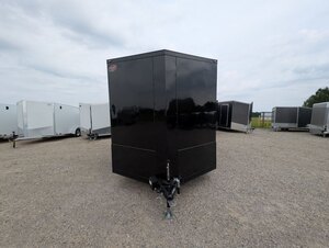 2026 Cargo Mate 7.5x14 Steel Enclosed With Blackout Wide Body & Blackout Package
