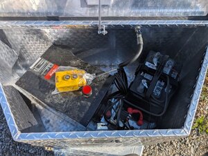 2025 Tow Tek Trailers 5x10 Tandem Axle 3.5 Ton Galvanized Dump REG: $11,495 SALE: $10,495