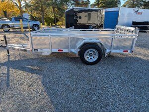 2025 Tow Tek Trailers 5x10 Aluminum Utility FINANCING AS LOW AS $19/WEEK OAC.