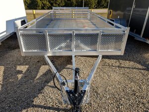 2026 Tow Tek Trailers 7x14 Aluminum Utility FINANCING AS LOW AS $30/WEEK OAC.