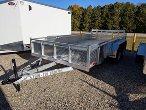 2026 Tow Tek Trailers 7x14 Aluminum Utility FINANCING AS LOW AS $30/WEEK OAC.