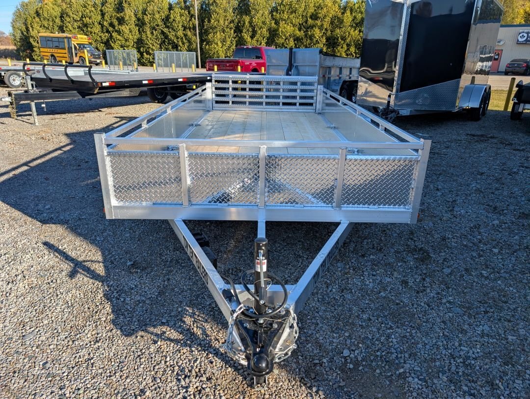 2026 All Aluminum Enbeck 7 x 18' Tandem - 17 sides