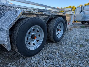 2026 Tow Tek Trailers 7x16 Aluminum Utility FINANCING AS LOW AS $32/WK OAC.