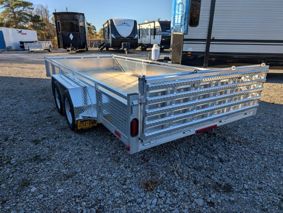 2026 All Aluminum Enbeck 7 x 14TA  BiFold Ramp