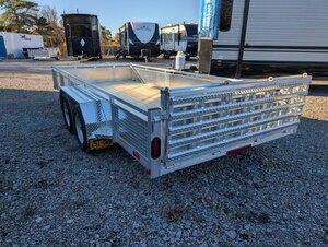 2026 Tow Tek Trailers 7x16 Aluminum Utility FINANCING AS LOW AS $32/WK OAC.