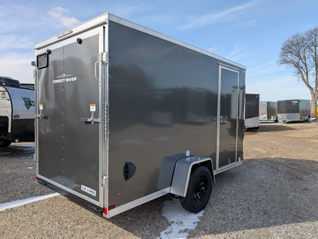 2026 US Cargo 6x12 Enclosed Cargo with Ramp With Extra Height