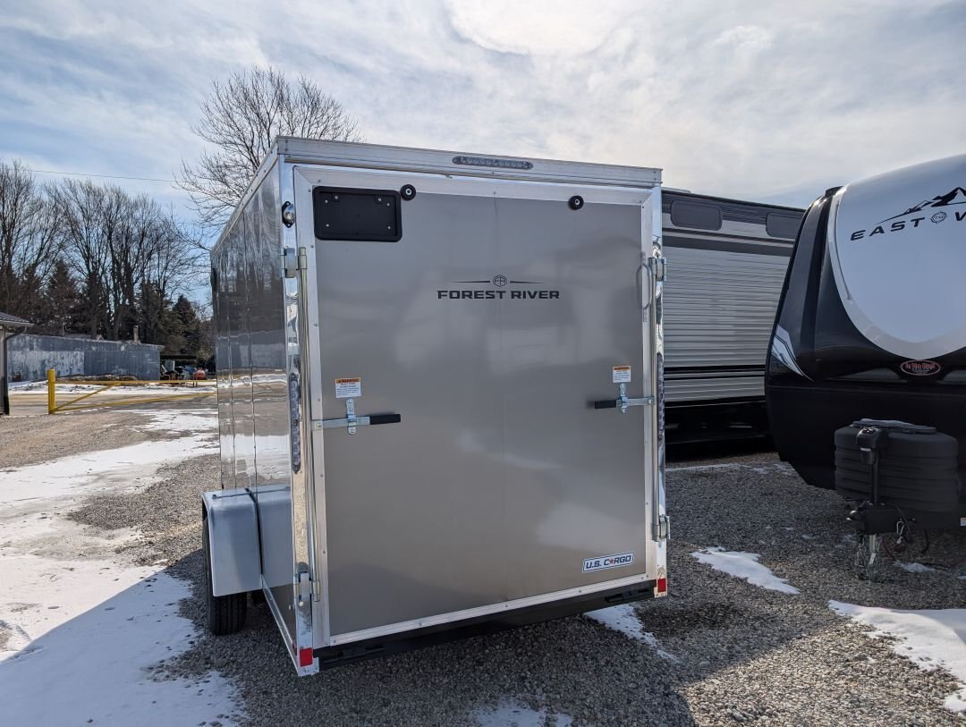 2026 US Cargo 6x12 Enclosed Cargo with Ramp With Extra Height