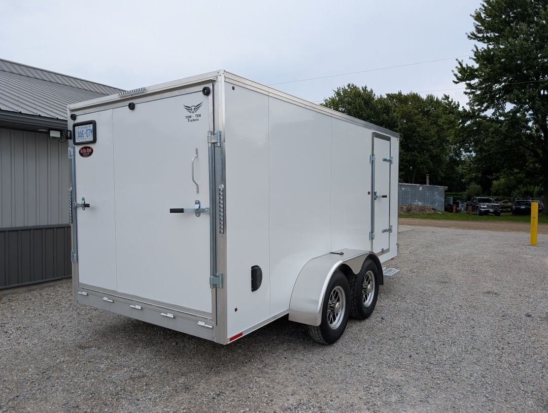 2025 Tow Tek Trailers 7x14 Transcend Aluminum Enclosed