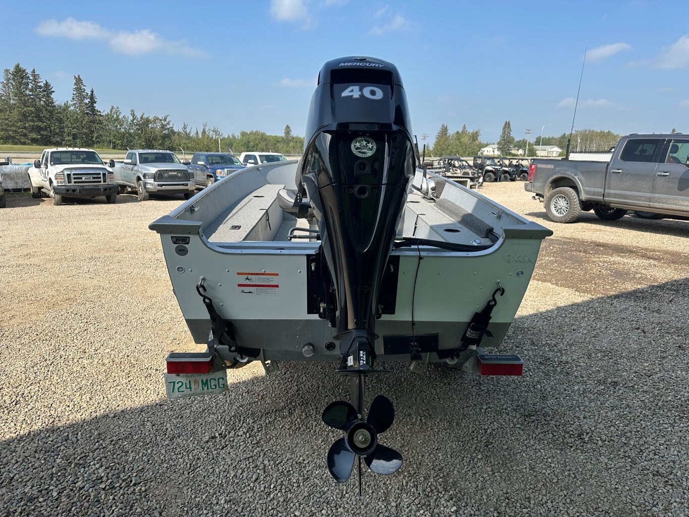 2021 Lund Furry 1600 With Mercury 40HP