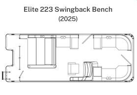 2026 Bentley Elite 223 Swingback Bench