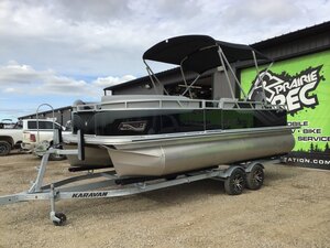 2026 Avalon Venture 21 85 Rear Fish With Yamaha F115