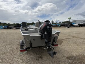 2018 Alumacraft V16 with 25 Evinrude Etec