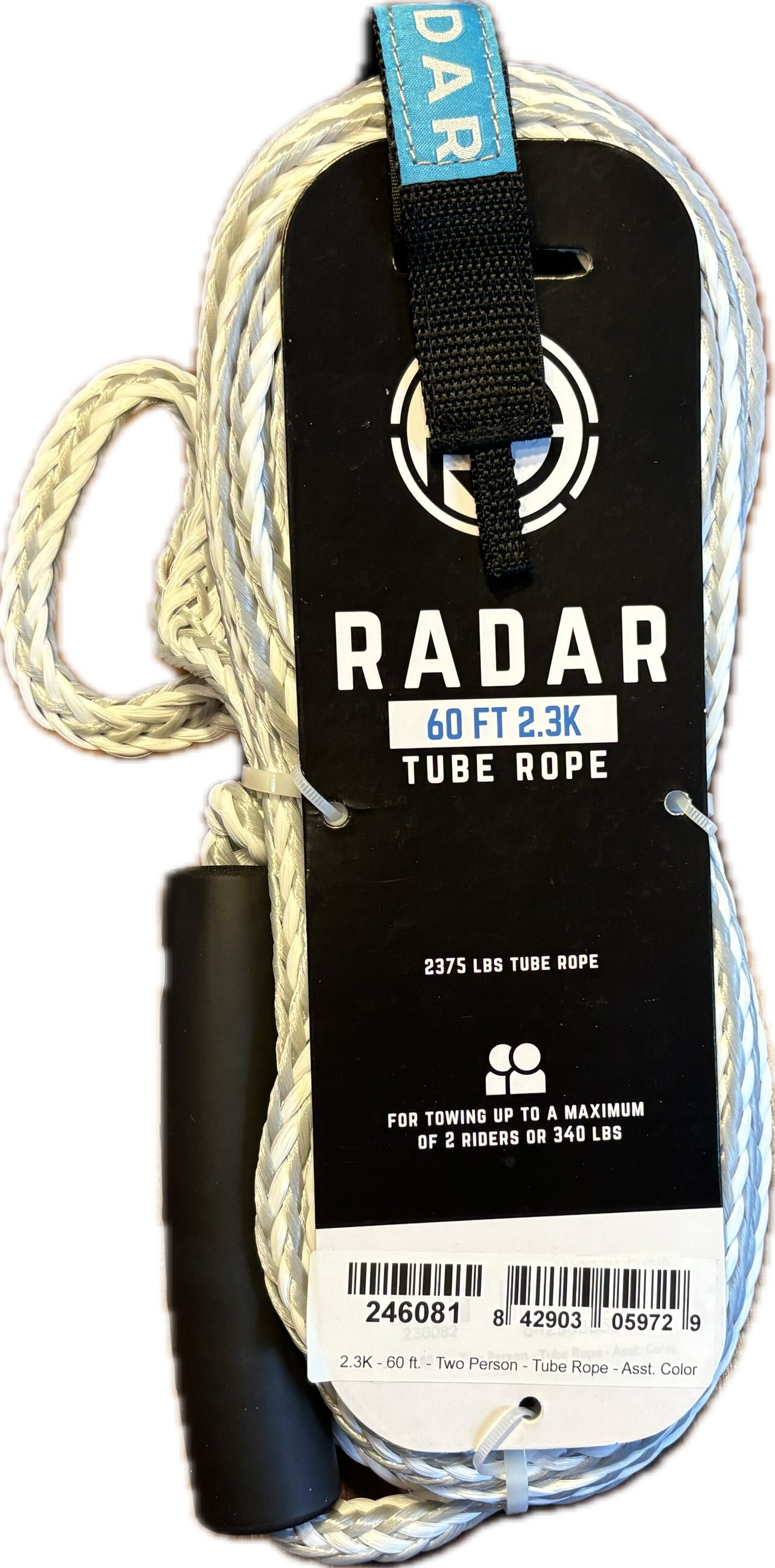 2.3K 60ft 2 Person Tube Rope