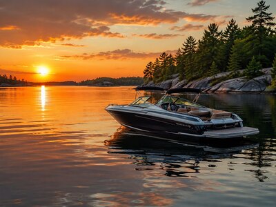 Kawagama Lake Marina Life Starts at Mountain Trout House
