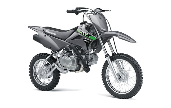 2024 Kawasaki KLX110R L BATTLE GRAY