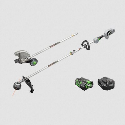 EGO-  POWER+ Multi-Head Combo Kit; 15 String Trimmer, 8 Edger & Power Head with 5.0Ah Battery and Standard Charger MHC1502