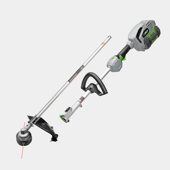 EGO POWER+ Multi Head Combo Kit; 15 String Trimmer & Power Head with 5.0Ah Battery and Standard Charger STA1500