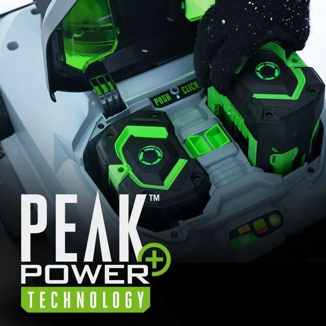 EGO POWER+ Peak Power™ Snow Blower with Steel Auger SNT2112