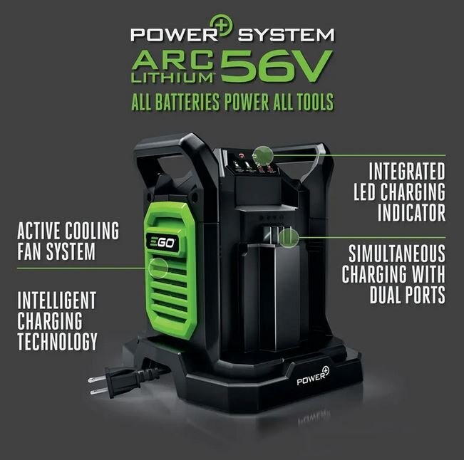 EGO Power+ Dual port charger CH2800D