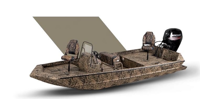 Lowe Boats ROUGHNECK 1870 PATHFINDER Dead Grass Green