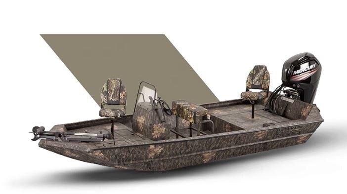 Lowe Boats ROUGHNECK 1760 PATHFINDER Dead Grass Green