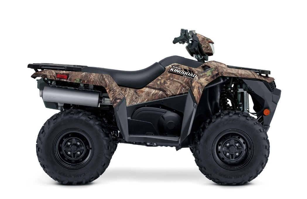 2026 Suzuki KingQuad 500XP True Timber Kanati