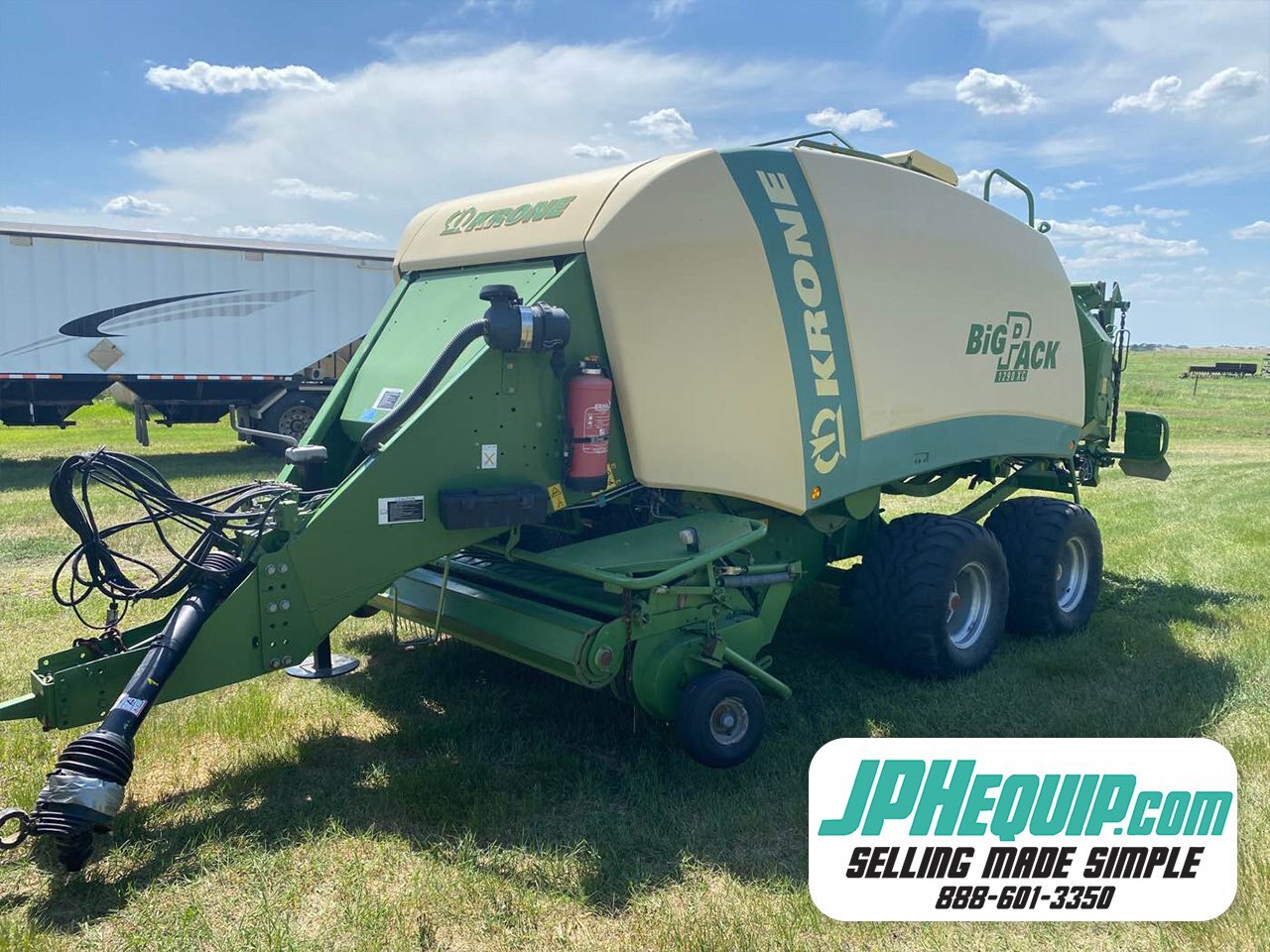 2009 Krone Big Pack 1290 XC Square Baler #7018 BP