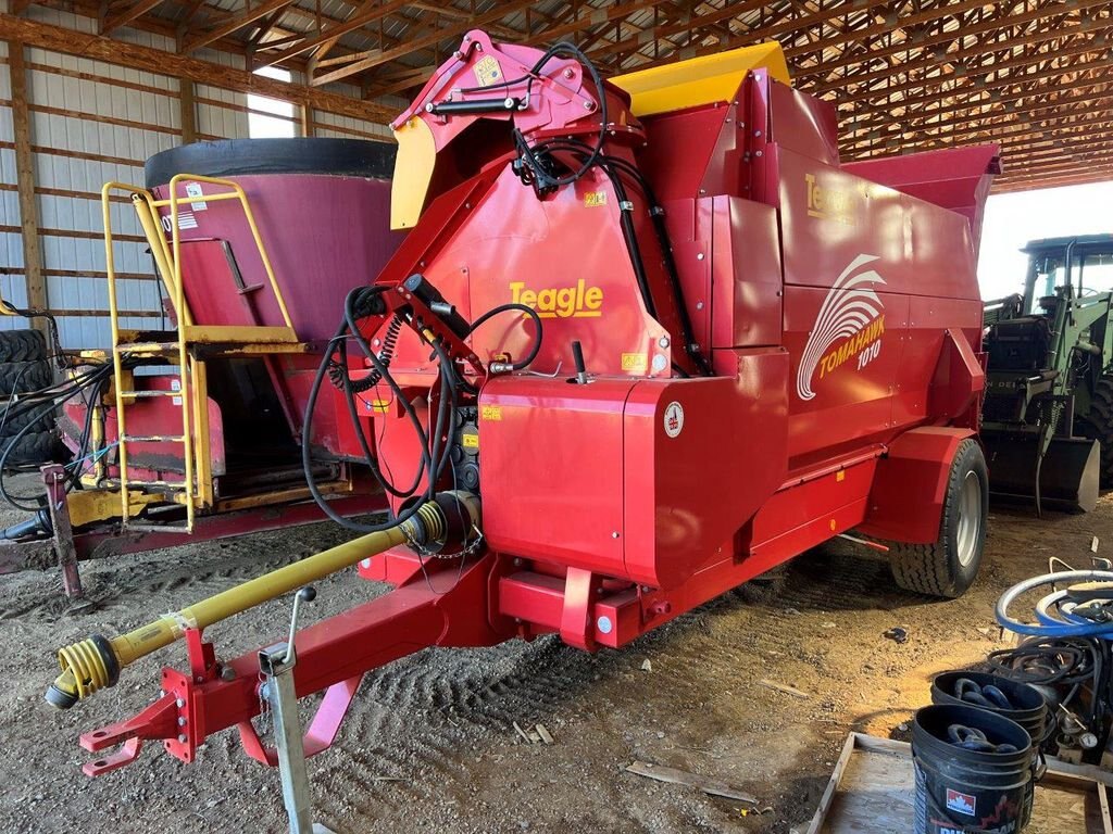 2021 Teagle Tomahawk 1010 Bale Processor LIKE NEW #8536 JF