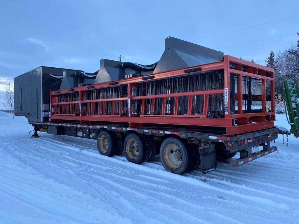 2019 Agri Green Maximizer 600 Hay Dryer mouted on Transcraft 53ft Trailer