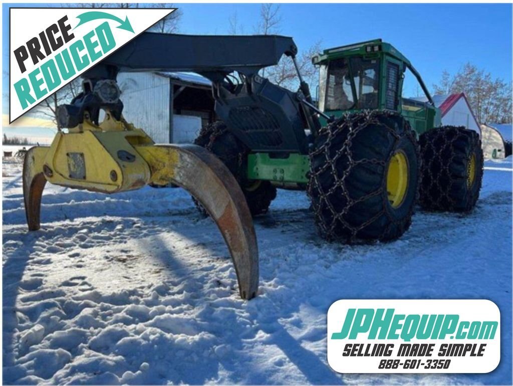 2015 Deere 848L Grapple Skidder 4x4 - #8262 JF