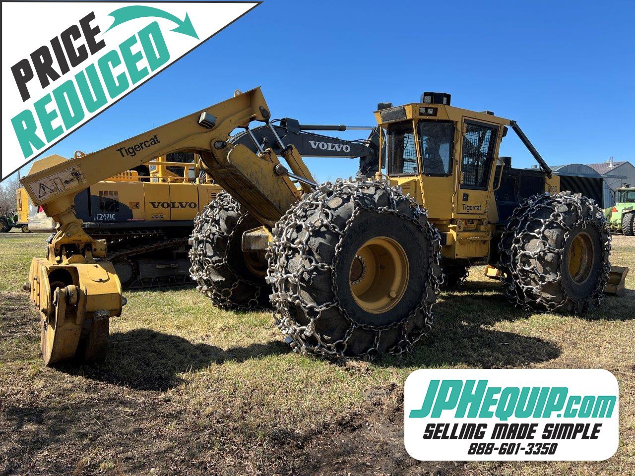 2012 Tigercat 630D Skidder - #7581 JF