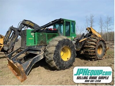 2008 Deere 848H Skidder #6033 DP