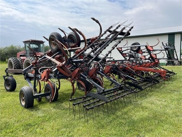 1987 Flexi Coil 600 42 ft Floating Hitch Cultivator #7526 JF