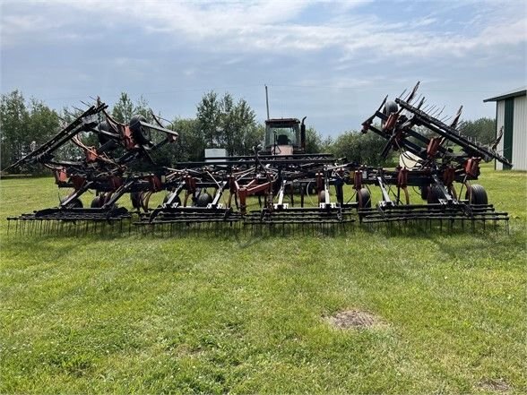 1987 Flexi Coil 600 42 ft Floating Hitch Cultivator #7526 JF