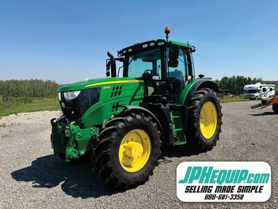 2019 John Deere 6155R Tractor #7629 JP