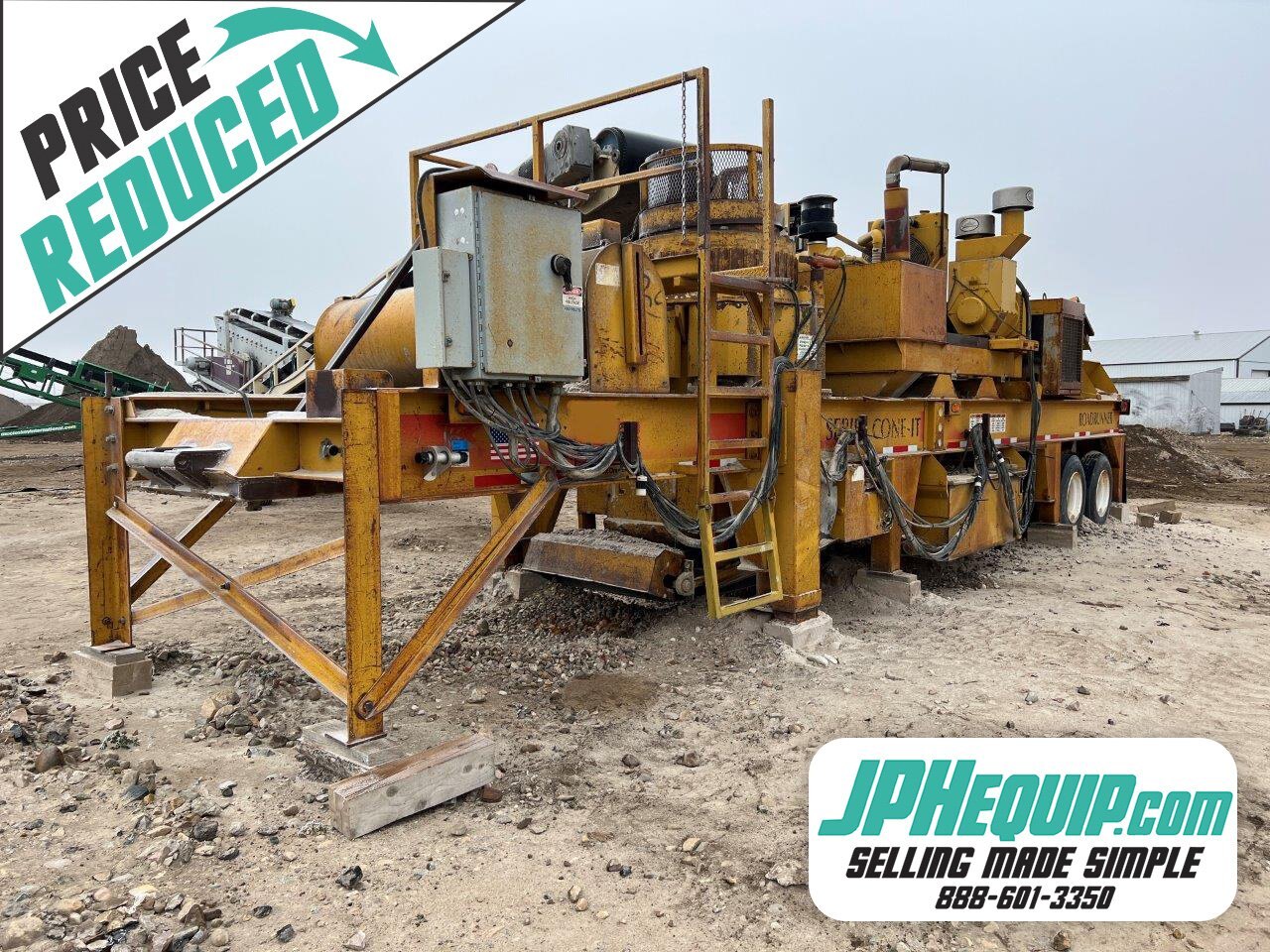 2005 CEC 400 Series Cone it Roadrunner Diesel Wheeled Cone Crusher #8236 JA