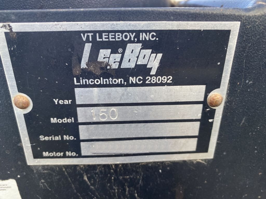 2014 Lee Boy 150 Tack Tank Trailer #8017 BP