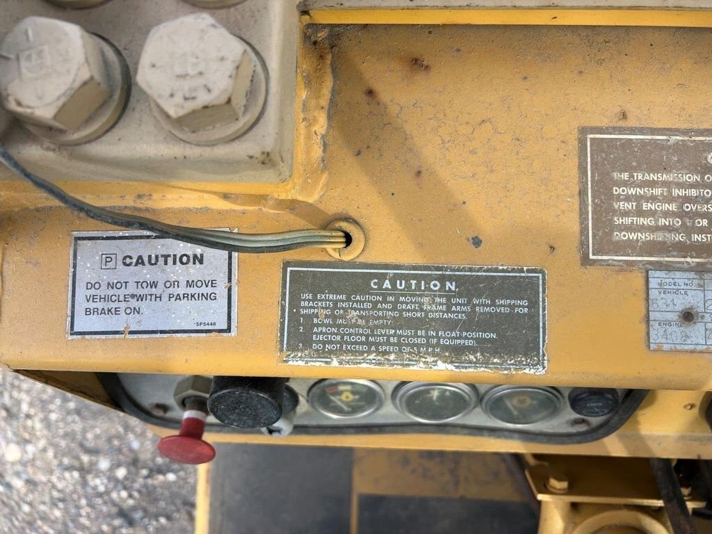 1980 CAT 631D Motor Scraper #6715 JF