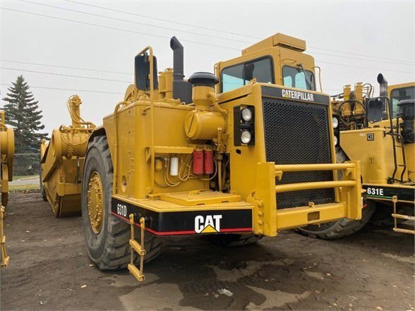 1980 Cat 631D Wheel Motor Scraper #7993 AS