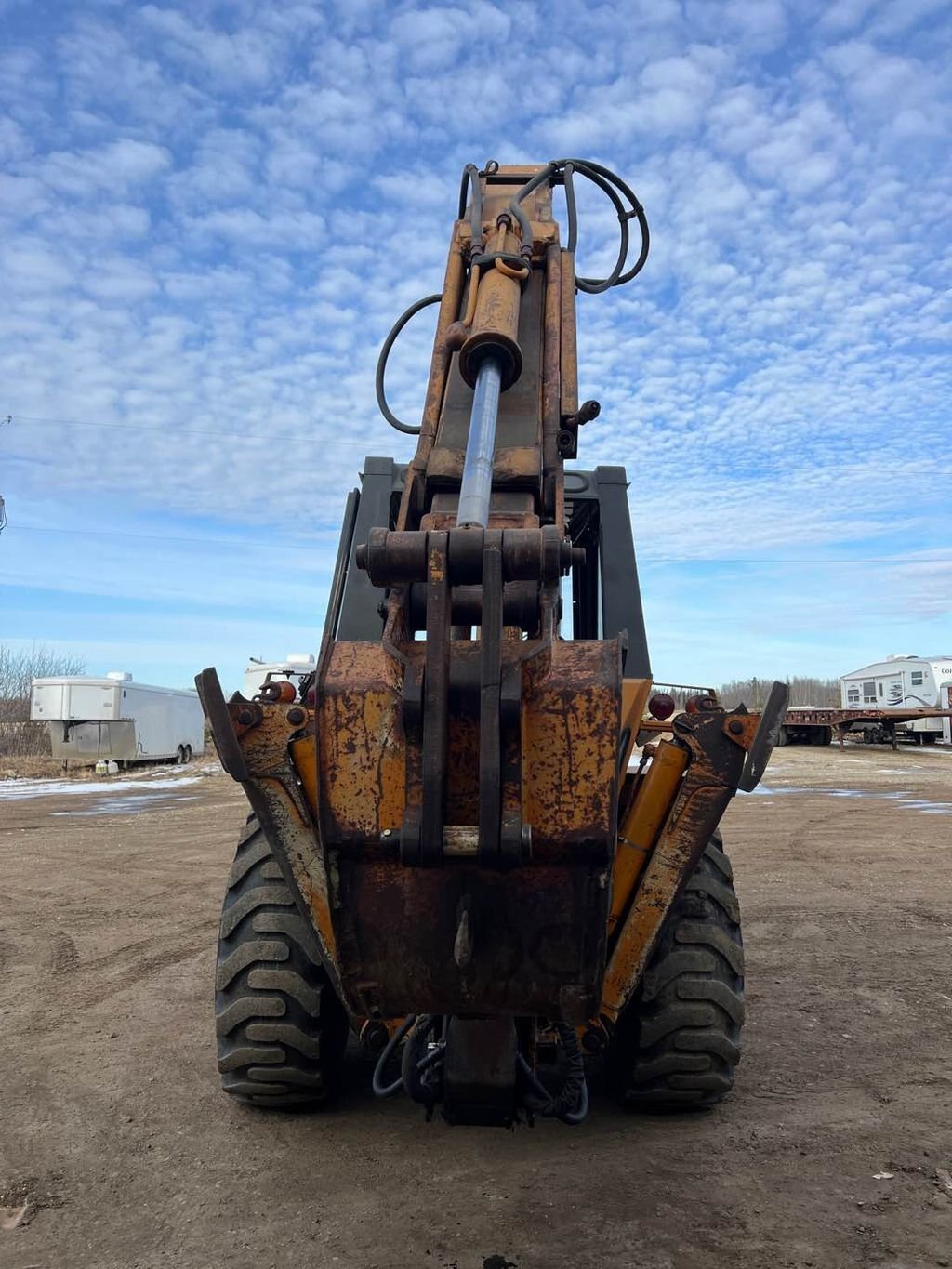 1976 Case 680E Backhoe Extendahoe #8416 JF