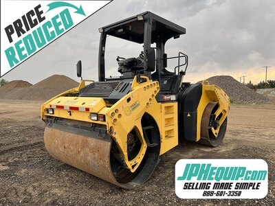 2009 Bomag BW190AD-4AM Smooth Drum Roller #8317 BP
