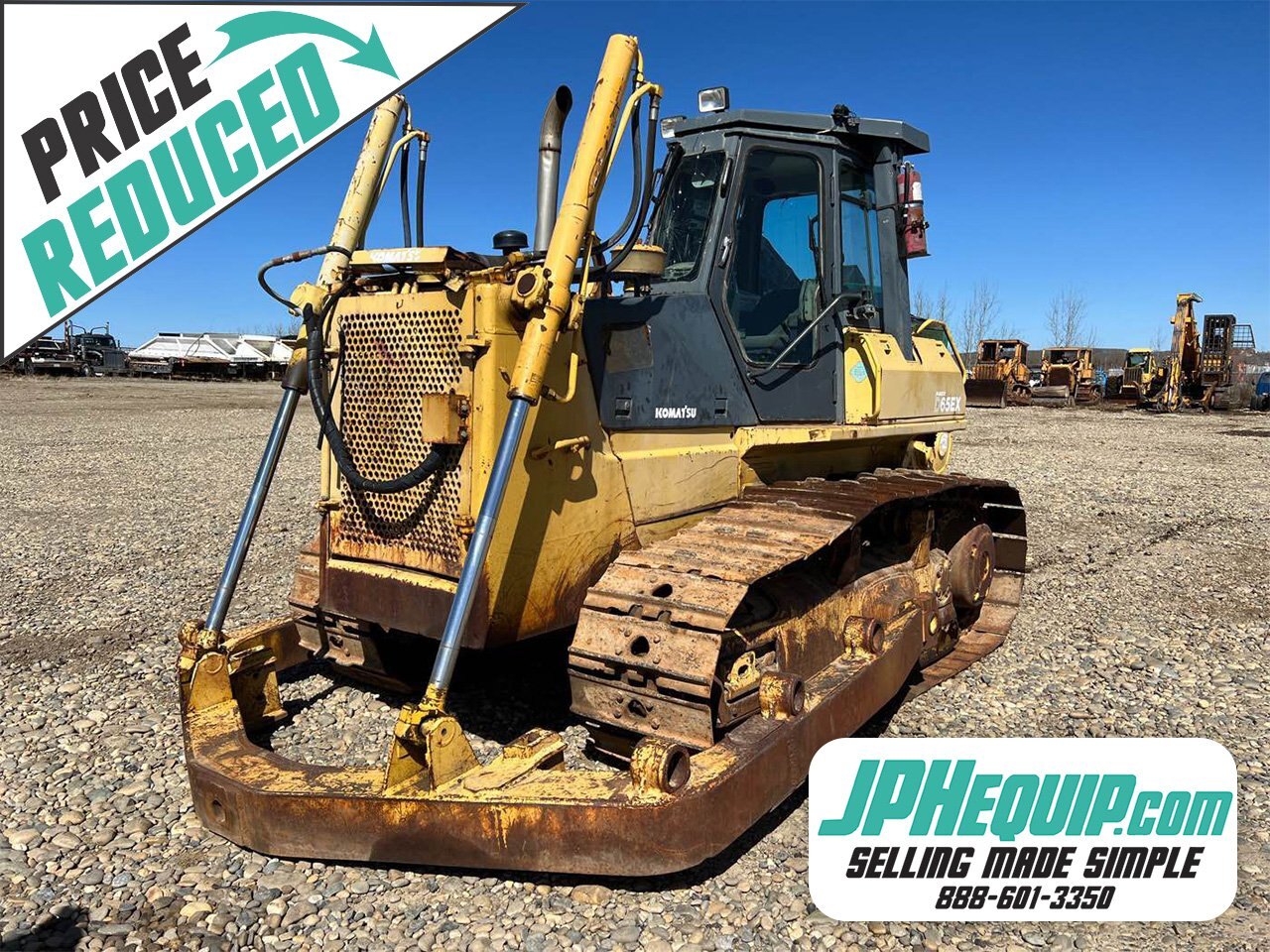 1993 KOMATSU D65EX 12 Dozer #7520 DP
