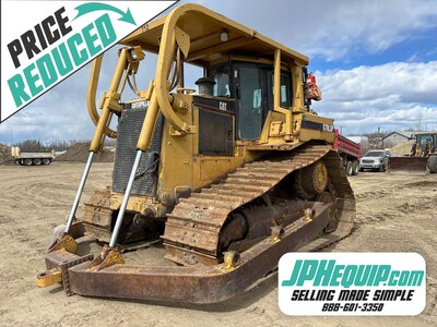 1998 CAT D7R LGP Dozer with Winch #8458 DP