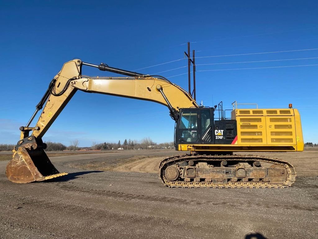 2017 Caterpillar 374FL Excavator with 72 Dig Bucket #8058 BP