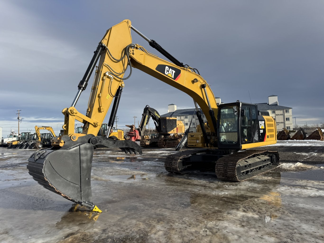 2018 Caterpillar 326FL Excavator with Aux Hydraulics #E60028 JPH